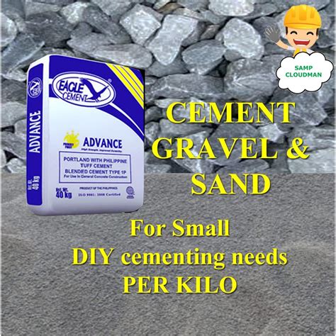 bistay sand|Cement Gravel & Sand Per Kilo for DIY Concrete Masonry .